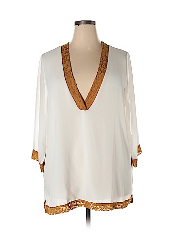 Lane Bryant 3/4 Sleeve Blouse (view 1)