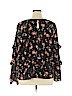 BP. 100% Rayon Black Long Sleeve Blouse Size XL - photo 2