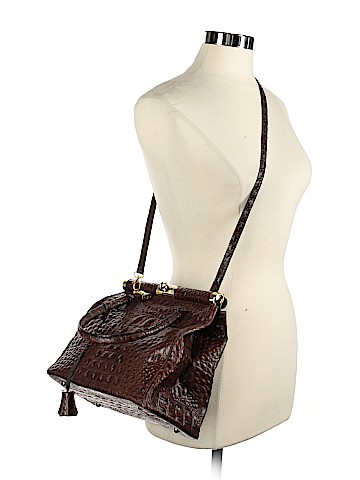 Old Florence Leather Factory Leather Satchel (view 2)