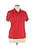 Assorted Brands 100% Polyester Red Short Sleeve Polo Size XL - photo 1