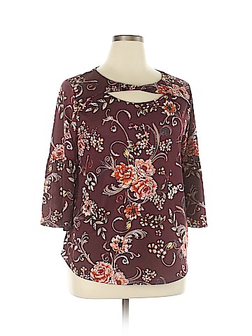 Assorted Brands 3/4 Sleeve Top (view 1)