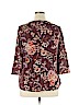 Assorted Brands Burgundy 3/4 Sleeve Top Size XL - photo 2