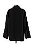 Eileen Fisher 100% Silk Black Silk Blazer Size L - photo 2