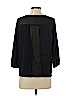 Forever 21 100% Polyester Black 3/4 Sleeve Blouse Size S - photo 2