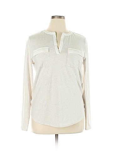 Ann Taylor LOFT Long Sleeve Top (view 1)