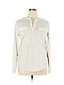 Ann Taylor LOFT Ivory Long Sleeve Top Size XL - photo 1