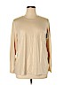 Chico's Ivory Long Sleeve T-Shirt Size XL (3) - photo 1
