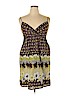 I.N. Studio 100% Cotton Brown Casual Dress Size 14 - photo 1