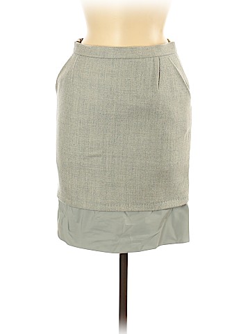 BCBGMAXAZRIA Wool Skirt (view 1)