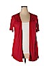 Lane Bryant 100% Rayon Red Cardigan Size 18 - photo 1