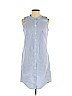 J.Crew 100% Cotton Blue Casual Dress Size S (petite) - photo 1