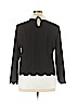 Unbranded 100% Polyester Black Long Sleeve Blouse Size XL - photo 2