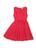 Crewcuts 100% Cotton Solid Red Dress Size 8 - photo 1