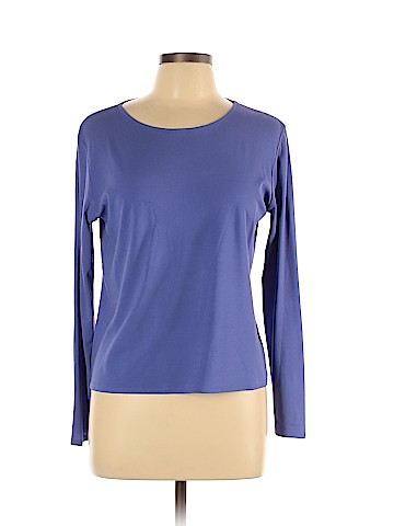 Eileen Fisher Long Sleeve Silk Top (view 1)