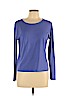 Eileen Fisher 100% Silk Blue Long Sleeve Silk Top Size L - photo 1