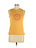 American Eagle Outfitters 100% Cotton Yellow Sleeveless T-Shirt Size M - photo 1