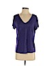 Victoria's Secret Purple Short Sleeve T-Shirt Size S - photo 1