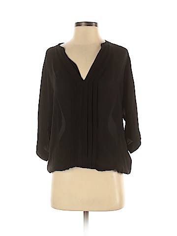 Joie 3/4 Sleeve Silk Top (view 1)