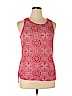 Wallflower 100% Cotton Red Tank Top Size XL - photo 1