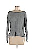 Pam & Gela 100% Cotton Gray Sweatshirt Size M - photo 1