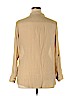 Zac & Rachel Tan Long Sleeve Blouse Size 1X - photo 2