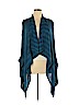 LOGO by Lori Goldstein Blue Cardigan Size 1X - photo 1