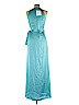 Diane von Furstenberg Blue Cocktail Dress Size 10 - photo 2