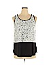 Karen Kane 100% Polyester Black Sleeveless Blouse Size XL - photo 1