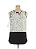 Karen Kane 100% Polyester Black Sleeveless Blouse Size XL - photo 2