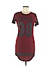 rue21 Burgundy Casual Dress Size M - photo 1