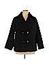 Just Fab 100% Polyester Black Coat Size 1X - photo 1