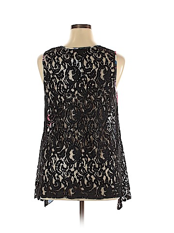Karen Kane Sleeveless Silk Top (view 2)