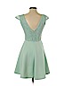 Francesca's Green Cocktail Dress Size S - photo 2