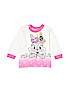 Assorted Brands 100% Cotton Solid Ivory Long Sleeve T-Shirt Size 80 cm / US 12-18 MO - photo 1