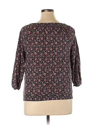 Chaps 3/4 Sleeve Blouse (view 2)