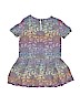 Gymboree 100% Rayon Purple Dress Size 7 - photo 2