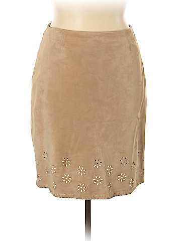 Kate Hill Leather Skirt (view 1)