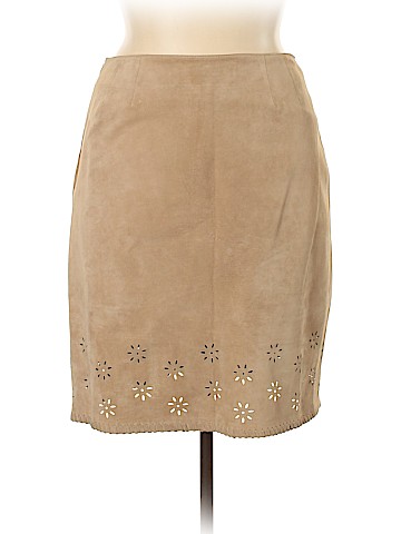Kate Hill Leather Skirt (view 2)