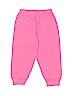 Assorted Brands 100% Polyester Solid Pink Sweatpants 9-12 MO / 12 MO - photo 1