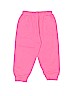 Assorted Brands 100% Polyester Solid Pink Sweatpants 9-12 MO / 12 MO - photo 2