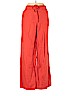 Ann Taylor LOFT Outlet Red Linen Pants Size 14 - photo 1