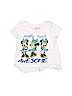 Disney White Short Sleeve T-Shirt Size 6 - photo 1