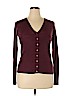 Old Navy Burgundy Wool Cardigan Size XL - photo 1