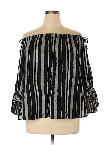 Lane Bryant Long Sleeve Blouse (view 1)