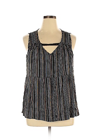 Eyeshadow Sleeveless Blouse (view 1)
