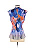 Catherine Malandrino Blue Short Sleeve Blouse Size S - photo 2