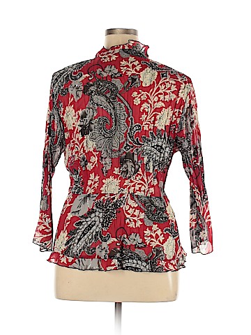 Notations 3/4 Sleeve Blouse (view 2)