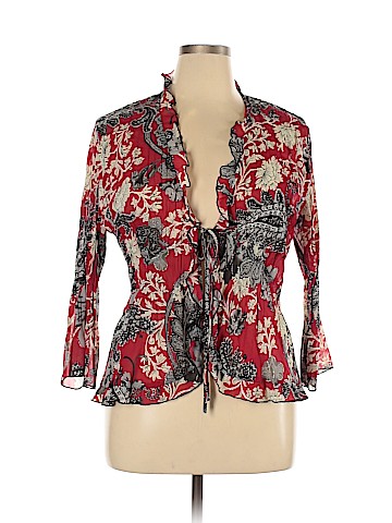 Notations 3/4 Sleeve Blouse (view 1)