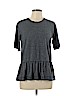 Lululemon Athletica Gray Active T-Shirt Size 8 - photo 1