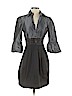 BCBGMAXAZRIA 100% Polyester Gray Cocktail Dress Size 4 - photo 1